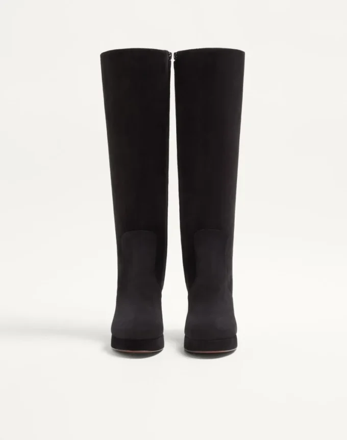 Fawcette Plateau-Stiefel aus Crust-Leder 90 mm Fawcette Plateau-Stiefel aus Crust-Leder 90 mm