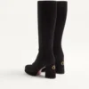 Fawcette Plateau-Stiefel aus Crust-Leder 90 mm Fawcette Plateau-Stiefel aus Crust-Leder 90 mm