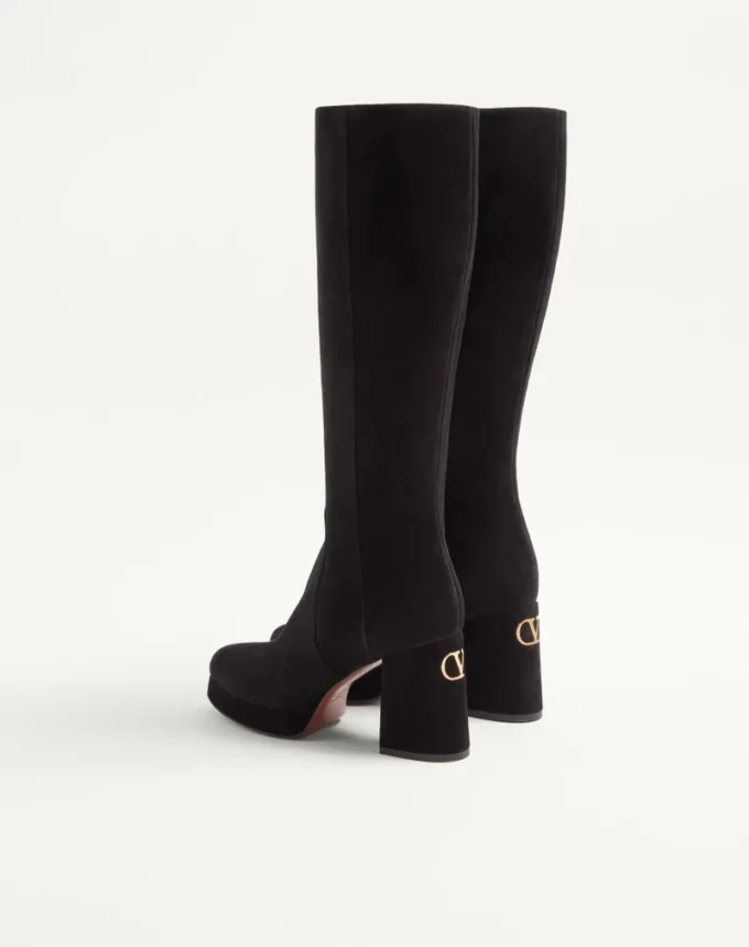 Fawcette Plateau-Stiefel aus Crust-Leder 90 mm Fawcette Plateau-Stiefel aus Crust-Leder 90 mm