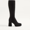 Fawcette Plateau-Stiefel aus Crust-Leder 90 mm Fawcette Plateau-Stiefel aus Crust-Leder 90 mm