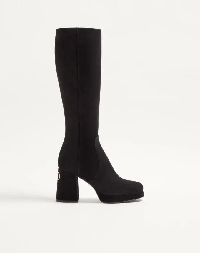 Fawcette Plateau-Stiefel aus Crust-Leder 90 mm Fawcette Plateau-Stiefel aus Crust-Leder 90 mm