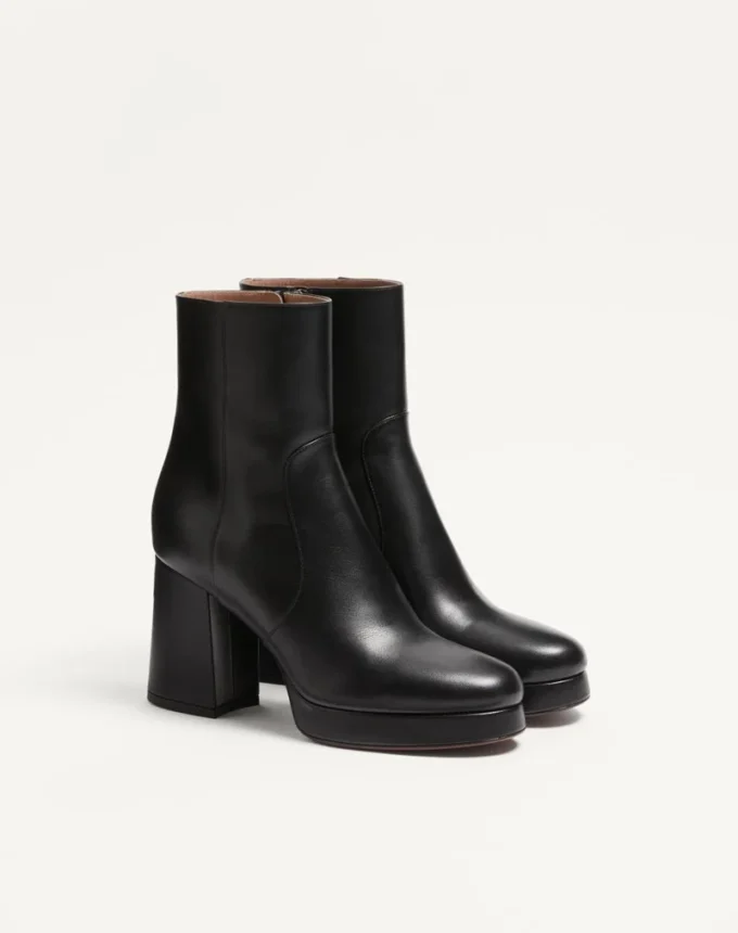 Fawcette Plateau-Stiefelette aus Kalbsleder 90 mm Fawcette Plateau-Stiefelette aus Kalbsleder 90 mm