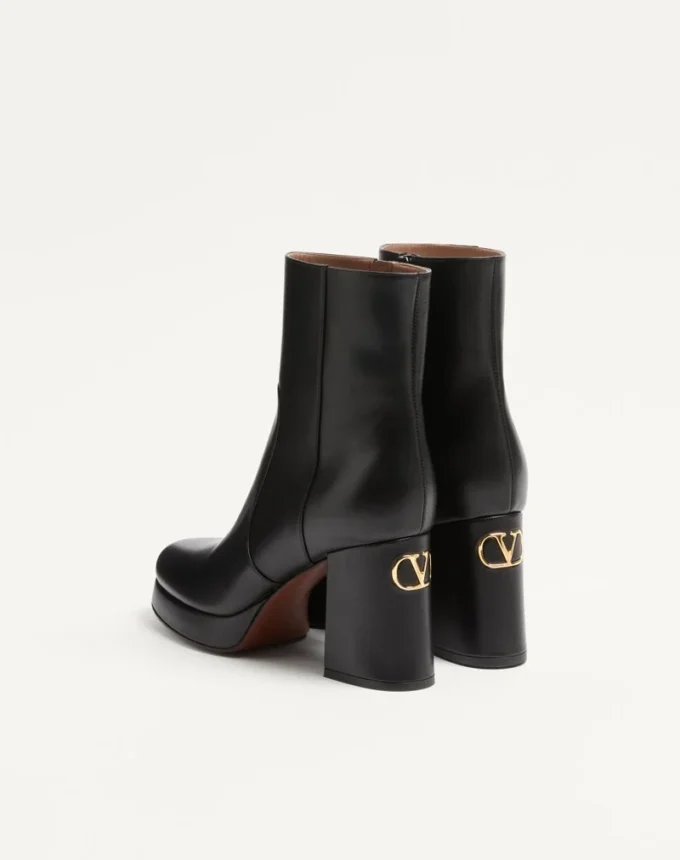 Fawcette Plateau-Stiefelette aus Kalbsleder 90 mm Fawcette Plateau-Stiefelette aus Kalbsleder 90 mm