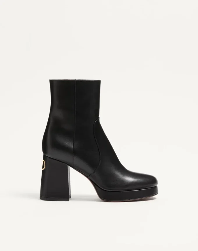 Fawcette Plateau-Stiefelette aus Kalbsleder 90 mm Fawcette Plateau-Stiefelette aus Kalbsleder 90 mm