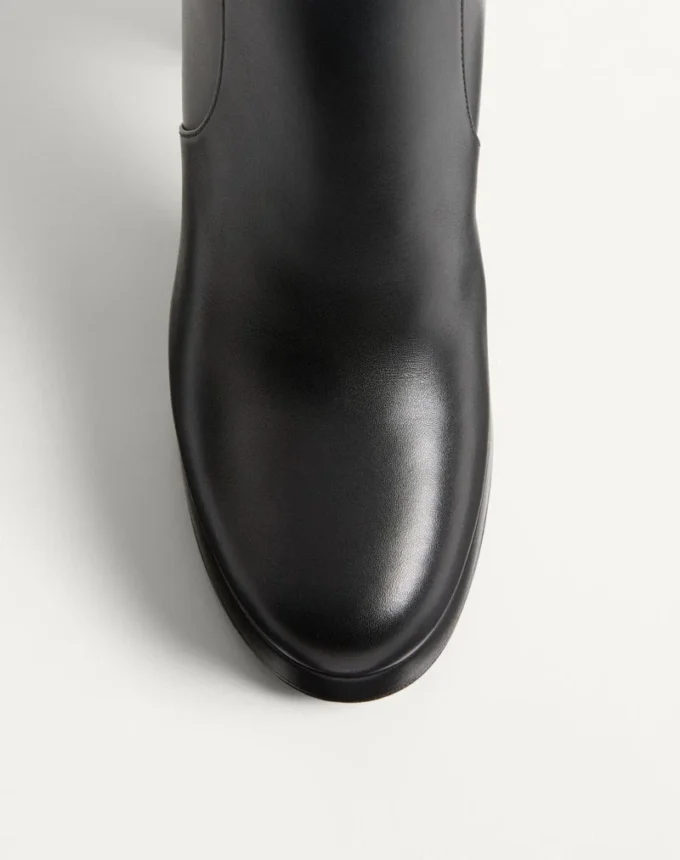 Fawcette Plateau-Stiefelette aus Kalbsleder 90 mm Fawcette Plateau-Stiefelette aus Kalbsleder 90 mm