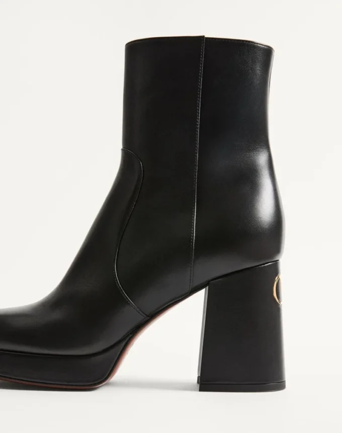 Fawcette Plateau-Stiefelette aus Kalbsleder 90 mm Fawcette Plateau-Stiefelette aus Kalbsleder 90 mm
