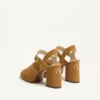 Fawcette Plateausandalen aus Spaltleder 100 mm Fawcette Plateausandalen aus Spaltleder 100 mm