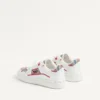 Freedots Low-Top-Sneaker aus Kalbsleder und Voyage Imaginaire-Stoff Freedots Low-Top-Sneaker aus Kalbsleder und Voyage Imaginaire-Stoff