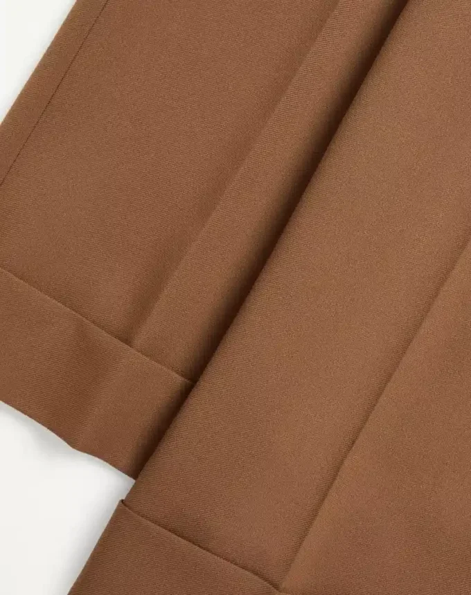 Gabardine-Hose mit Nylon-Bündchen Gabardine-Hose mit Nylon-Bündchen