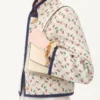Gepolsterter Caban mit Cherryfic-Print-Jacquard Gepolsterter Caban mit Cherryfic-Print-Jacquard