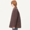 Gesteppte Nylonjacke mit Opticool-Print Gesteppte Nylonjacke mit Opticool-Print