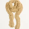 Gestrickter Lurex-Schal