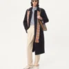Hose aus Wollgabardine Hose aus Wollgabardine