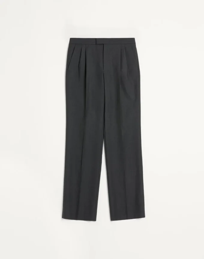 Hose aus Wollgabardine Hose aus Wollgabardine
