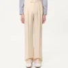 Hose aus Wollgabardine Hose aus Wollgabardine