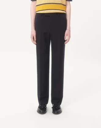 Hose aus Wollgabardine