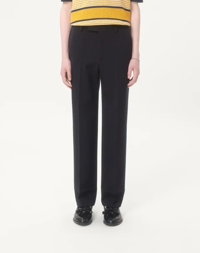Hose aus Wollgabardine Hose aus Wollgabardine