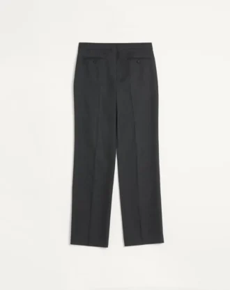 Hose aus Wollgabardine