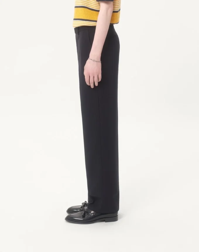 Hose aus Wollgabardine Hose aus Wollgabardine