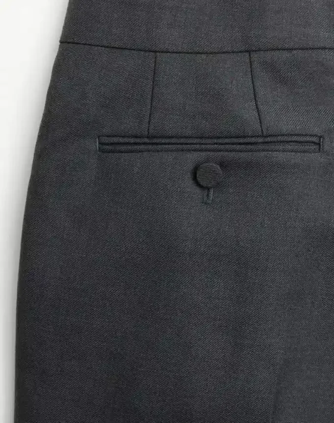 Hose aus Wollgabardine Hose aus Wollgabardine