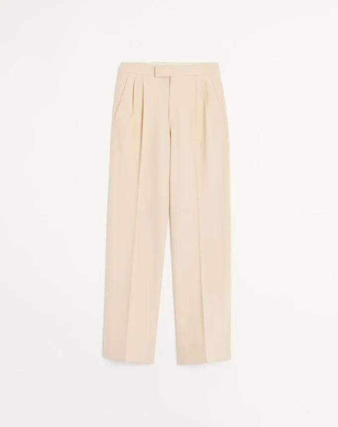 Hose aus Wollgabardine Hose aus Wollgabardine