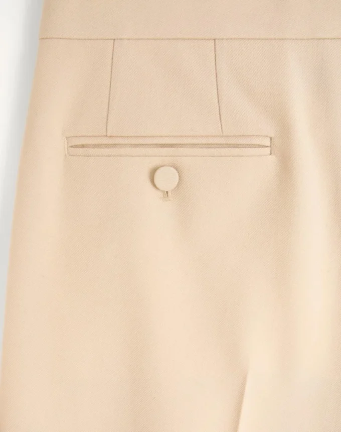Hose aus Wollgabardine Hose aus Wollgabardine