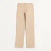 Hose aus Wollgabardine mit Umschlag Hose aus Wollgabardine mit Umschlag