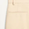 Hose aus Wollgabardine mit Umschlag Hose aus Wollgabardine mit Umschlag