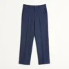 Hose aus Wollgabardine mit Umschlag Hose aus Wollgabardine mit Umschlag