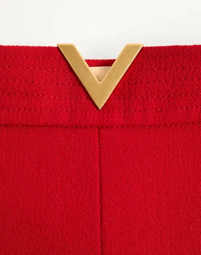 Hose aus Wollkrepp Hose aus Wollkrepp