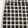 Hose aus Wollmischung mit Karomuster und Umschlag Hose aus Wollmischung mit Karomuster und Umschlag