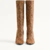 Hotty Stiefel aus Kalbsleder mit Pony-Effekt 100 mm Hotty Stiefel aus Kalbsleder mit Pony-Effekt 100 mm