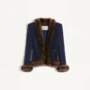 Jacke aus Wollkrepp Jacke aus Wollkrepp