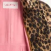 Jaguar Spots Printed Wool Cloth Coat Jaguar Spots Printed Wool Cloth Coat