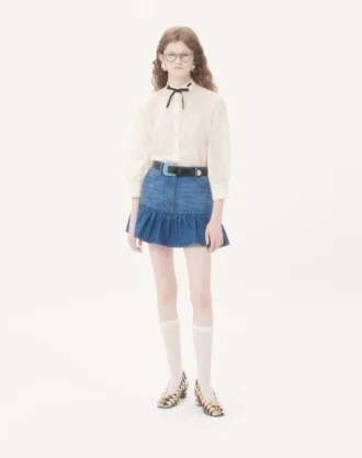 Jeans-Minirock