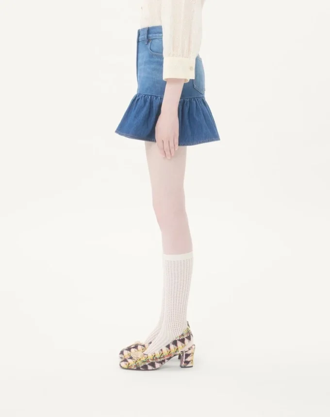 Jeans-Minirock Jeans-Minirock