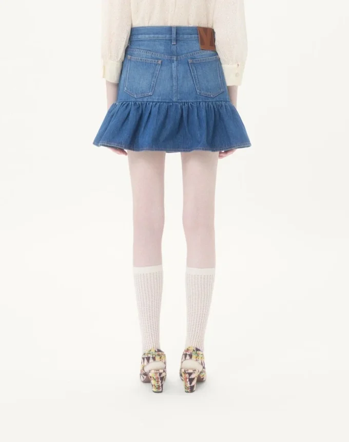 Jeans-Minirock Jeans-Minirock