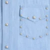 Jeanshemd mit Cabochons Jeanshemd mit Cabochons