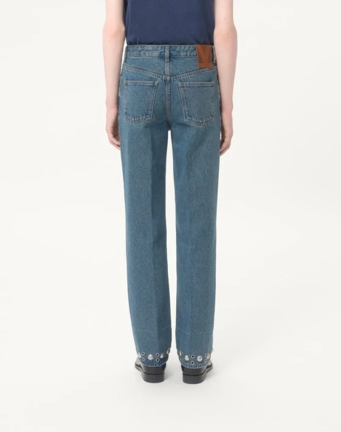 Jeanshose mit Cabochons Jeanshose mit Cabochons