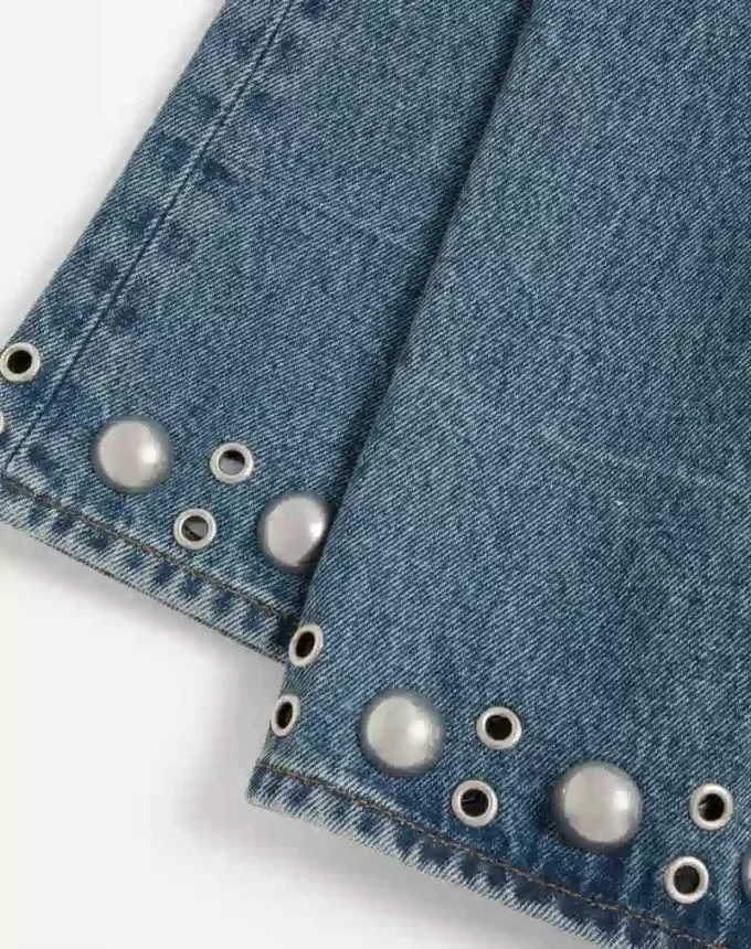 Jeanshose mit Cabochons Jeanshose mit Cabochons