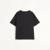 Jersey-Baumwoll-T-Shirt mit Chez Valentino-Print Jersey-Baumwoll-T-Shirt mit Chez Valentino-Print