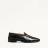 Jiggie Loafer aus Aalhaut und Nappaleder
