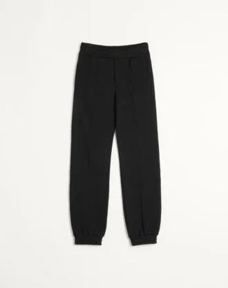 Jogginghose aus Baumwolle mit Chez Valentino-Aufnäher Jogginghose aus Baumwolle mit Chez Valentino-Aufnäher