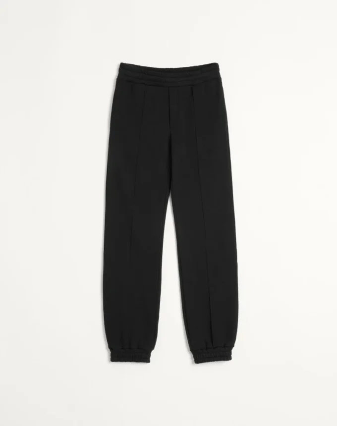 Jogginghose aus Baumwolle mit Chez Valentino-Aufnäher Jogginghose aus Baumwolle mit Chez Valentino-Aufnäher