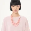Kaschmirpullover mit Federn Kaschmirpullover mit Federn