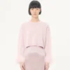 Kaschmirpullover mit Federn Kaschmirpullover mit Federn