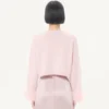Kaschmirpullover mit Federn Kaschmirpullover mit Federn