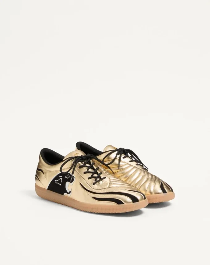 Kicky Sneaker aus laminiertem Nappaleder Kicky Sneaker aus laminiertem Nappaleder