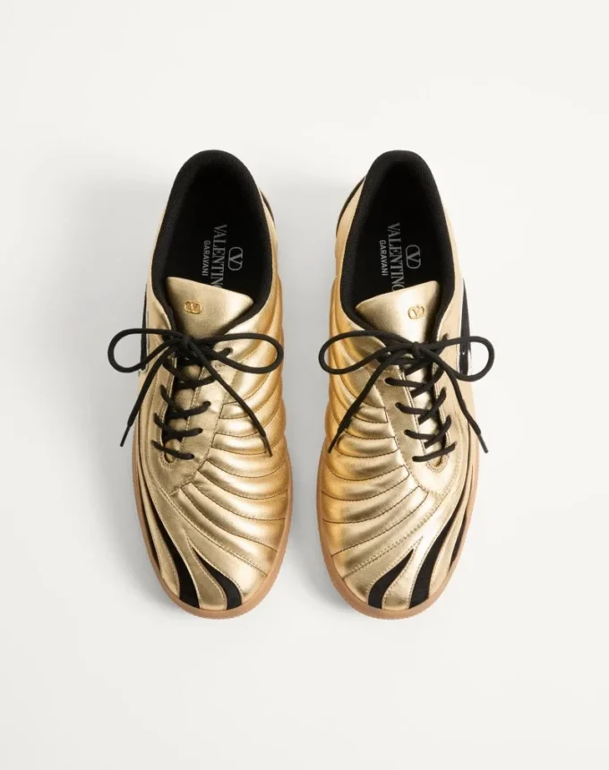 Kicky Sneaker aus laminiertem Nappaleder Kicky Sneaker aus laminiertem Nappaleder