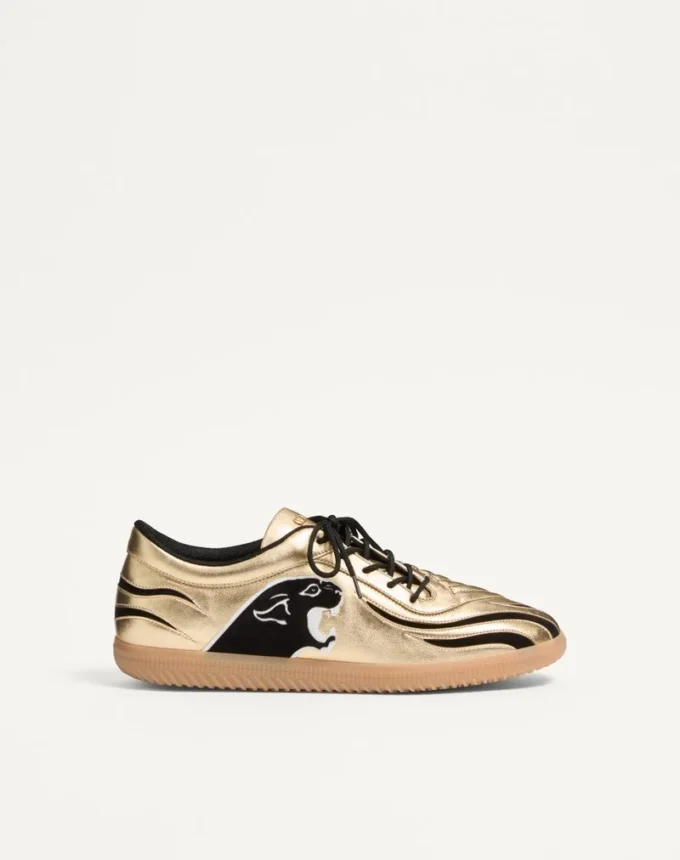 Kicky Sneaker aus laminiertem Nappaleder Kicky Sneaker aus laminiertem Nappaleder
